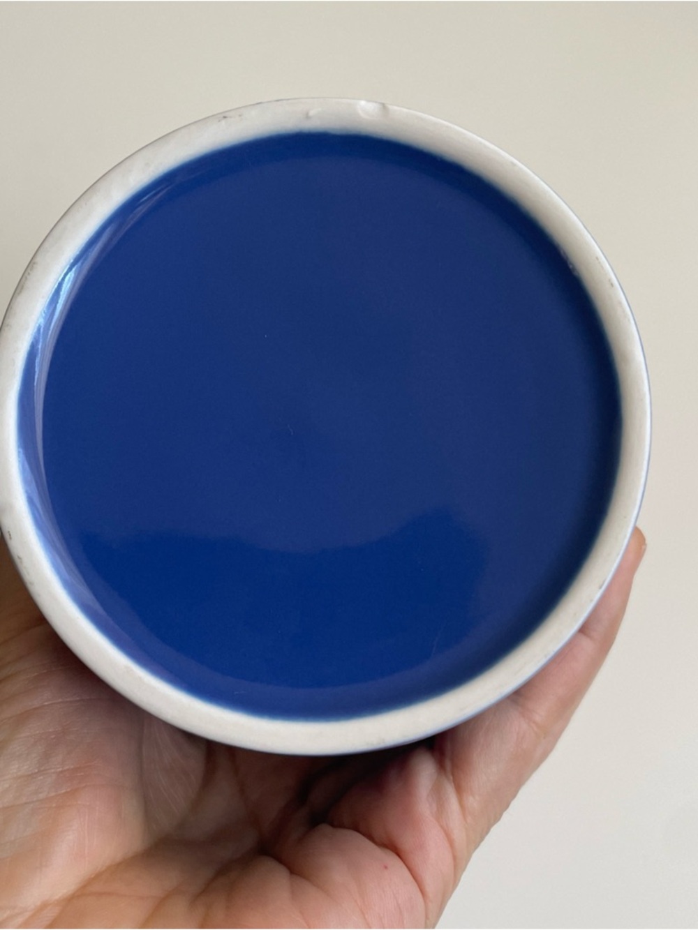 BUTTER BELL Crock Keeper Royal Blue - Picture 6 of 9